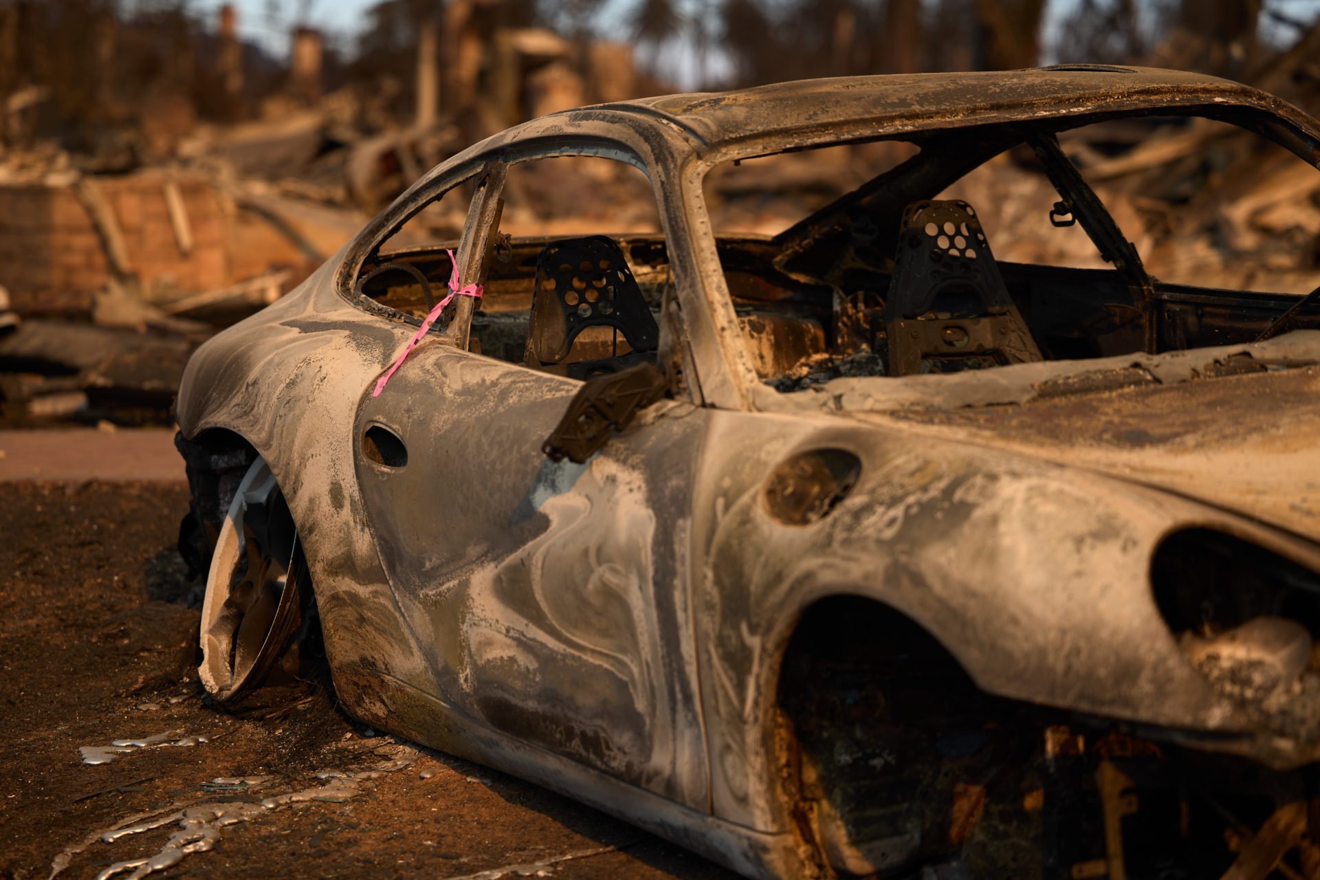 Wildfires Continue To Rage Through Los Angeles Area