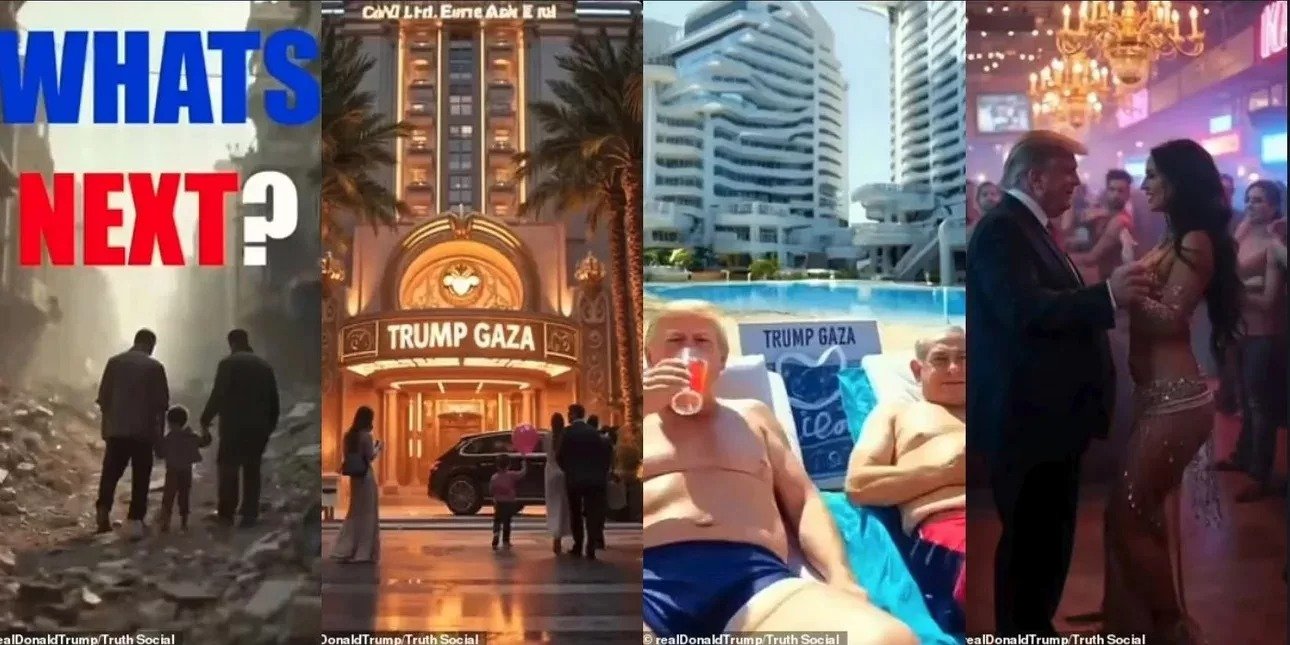 Trump's Ai Generated Vision For Gaza Sparks Widespread Criticism