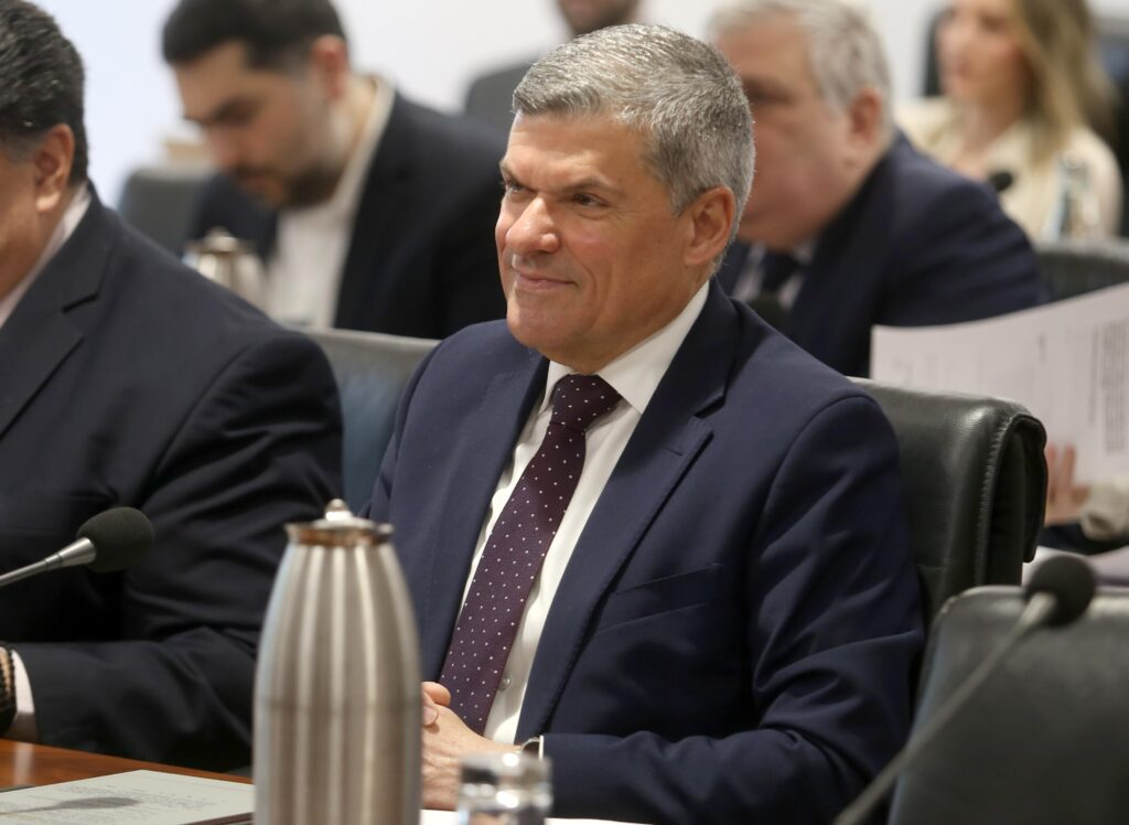 Energy Minister George Papanastasiou