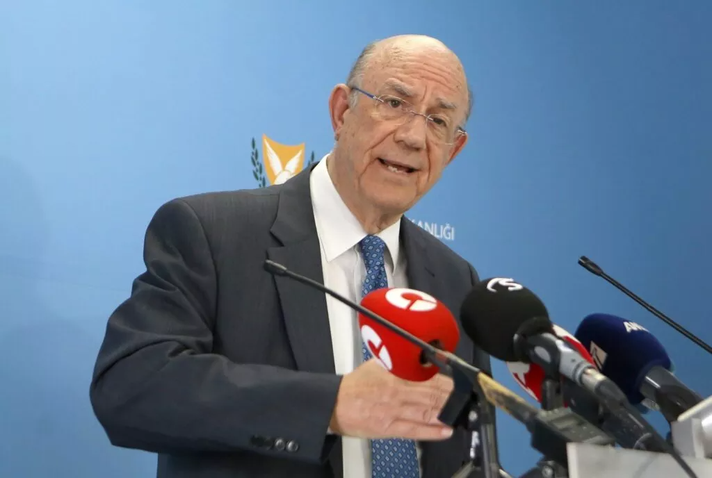 Makis Keravnos Cyprus Finance Minister