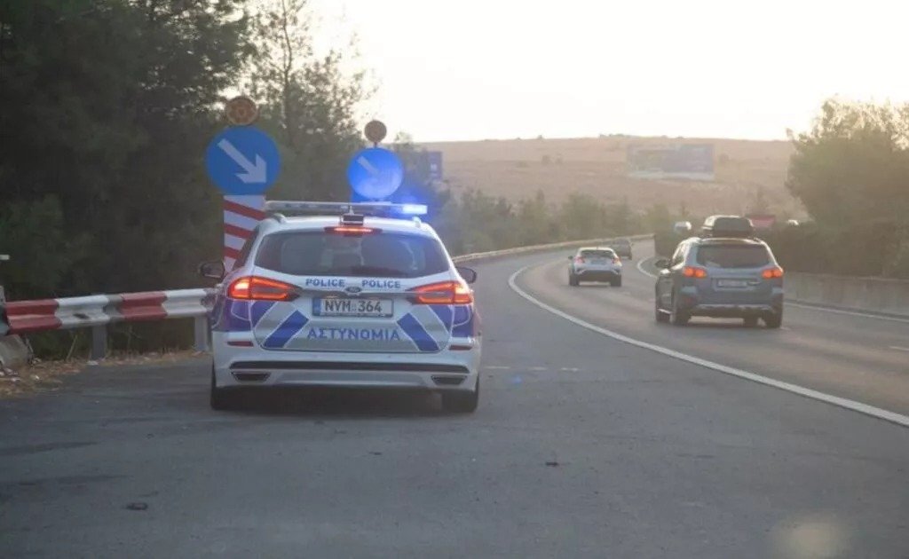 Collision Near Nicosia Limassol Motorway Entrance Causes Traffic Disruption