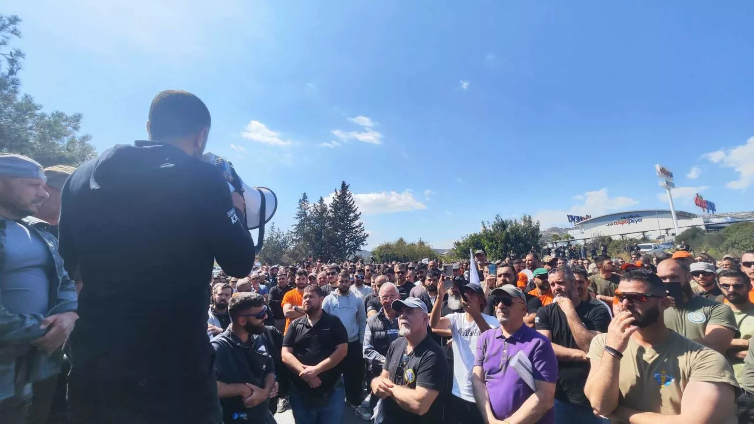 Hunters Protest In Cyprus