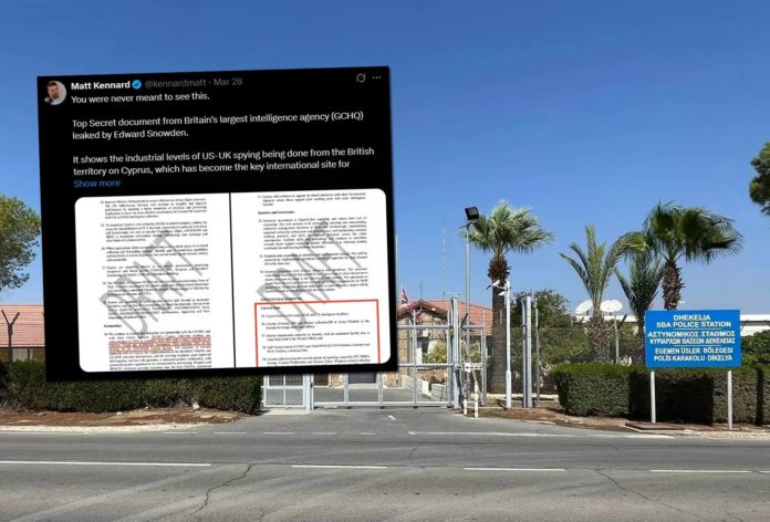 Leaked Documents Reveal British And Us Intelligence Operations In Cyprus, Journalist Claims