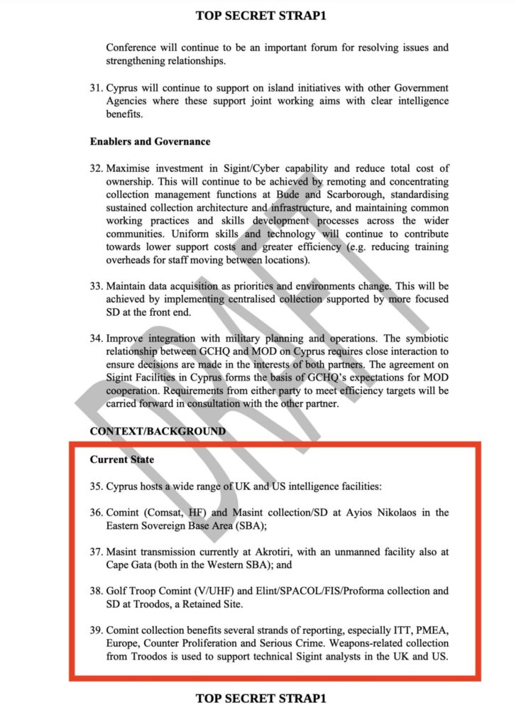 Leaked Documents Reveal British And Us Intelligence Operations In Cyprus, Journalist Claims2