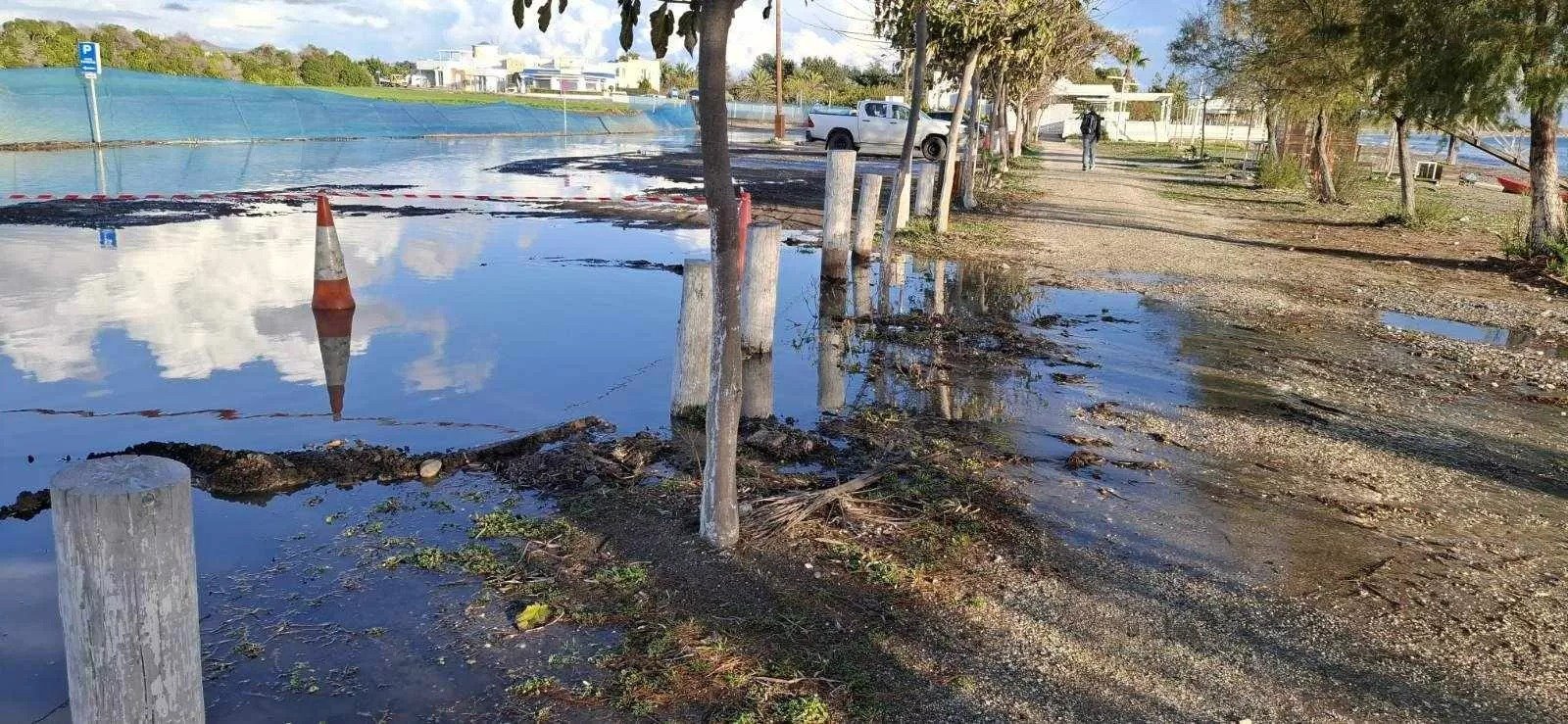 Paphos Sewage Treatment Plant Pipes Overflow Again, Raising Environmental Concerns