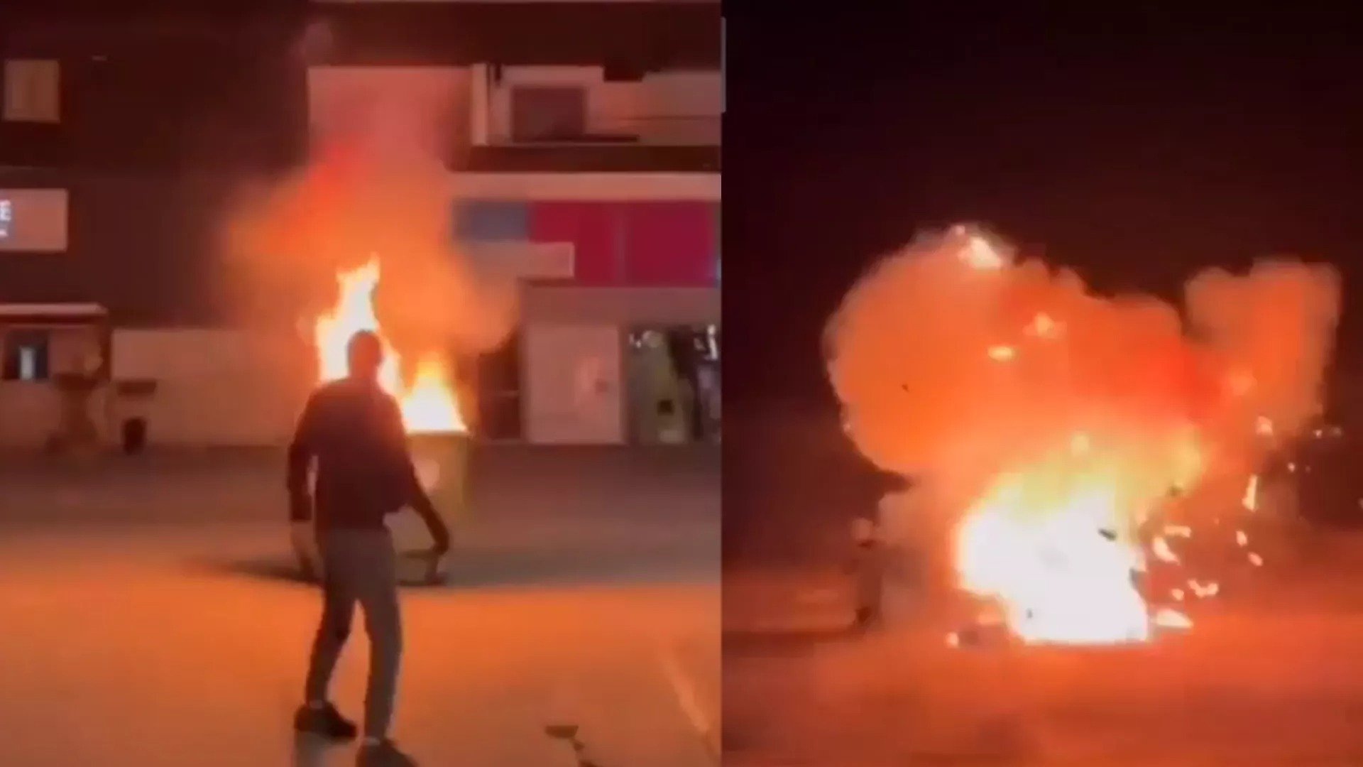 Police Arrest Teens For Setting Bins On Fire And Posting Footage Online