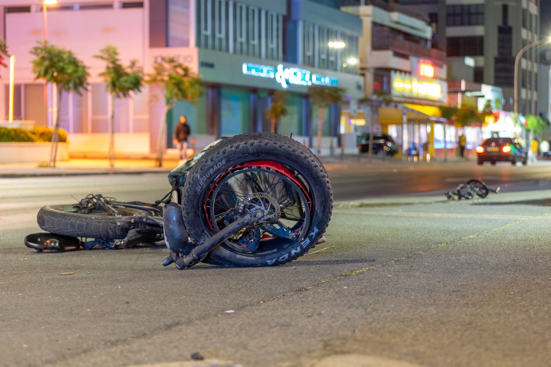 Limassol Traffic Collision Delivery Rider