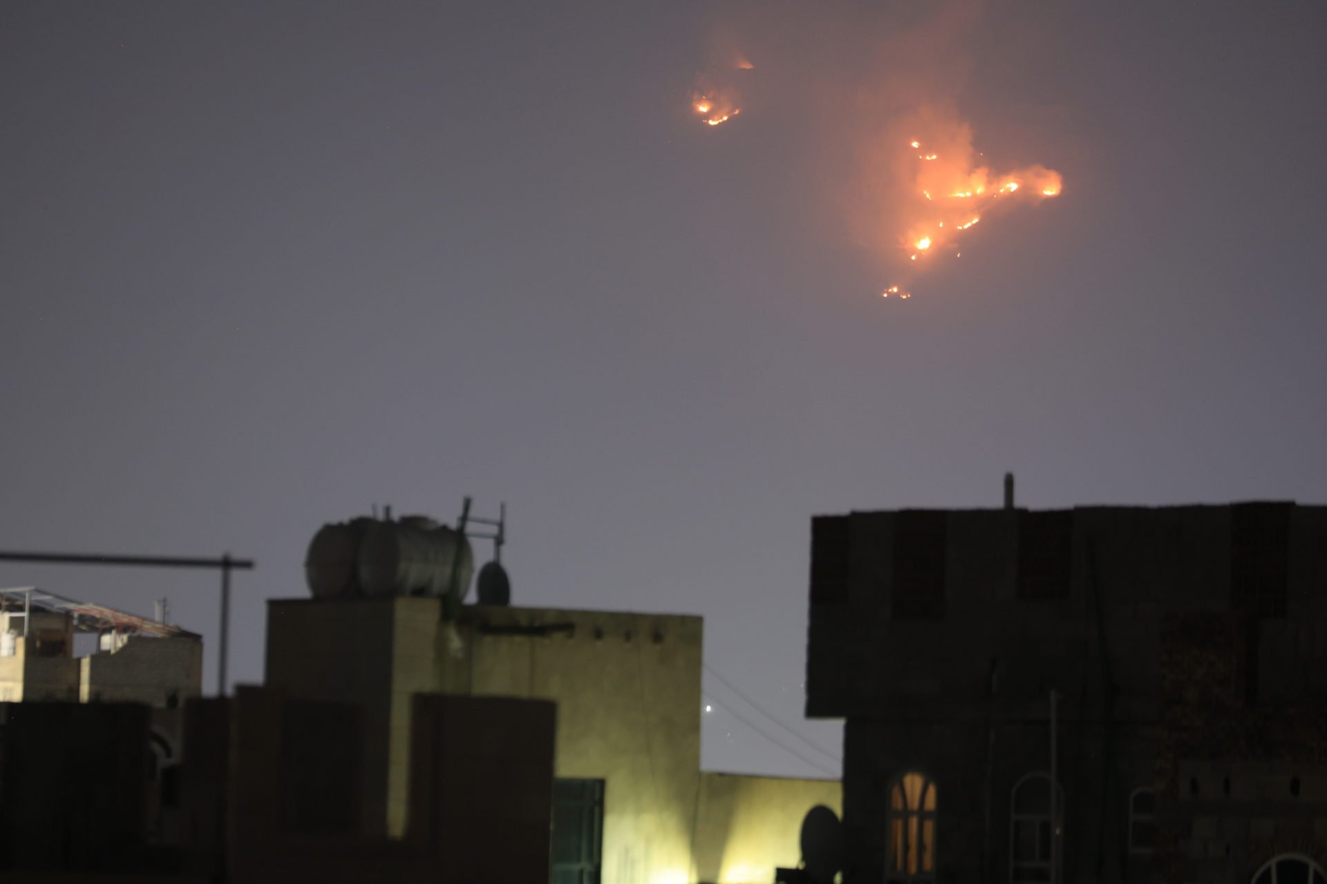 Alleged Us Airstrikes Hit Sana'a