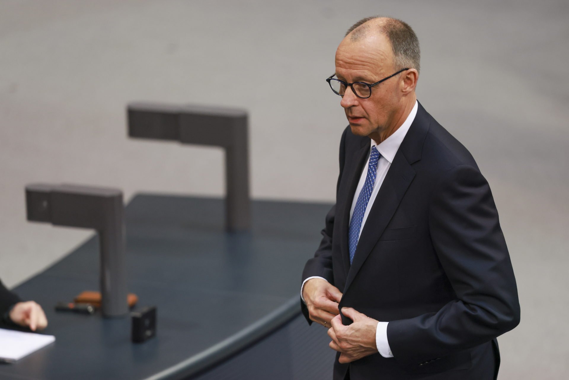 Election Of German Chancellor And Swearing In Of The Cabinet At Bundestag In Berlin
