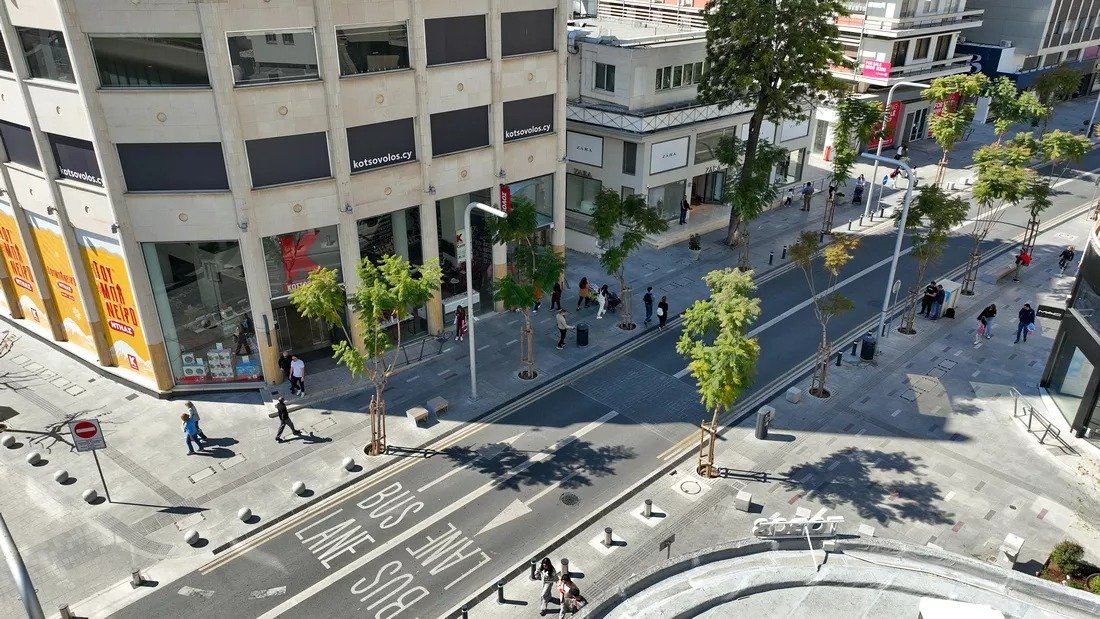 Nicosia's Makariou Avenue Reopening To All Vehicles Sparks Eu Funding Concerns