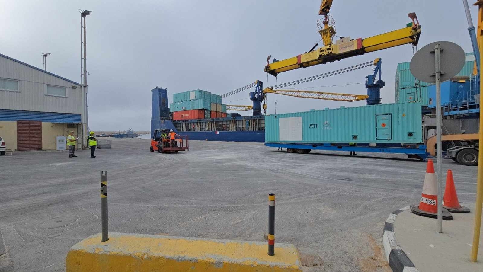 Paphos In Water Emergency As Mobile Desalination Units Arrive From Uae (photos)