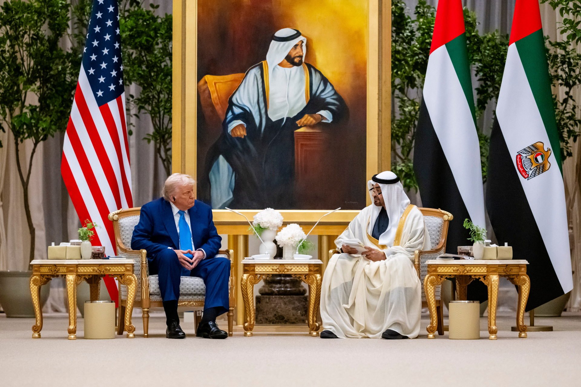 Us President Donald Trump Visits Abu Dhabi