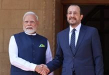 Cyprus And India Leaders Agree Five Year Action Plan To Strengthen Economic Ties