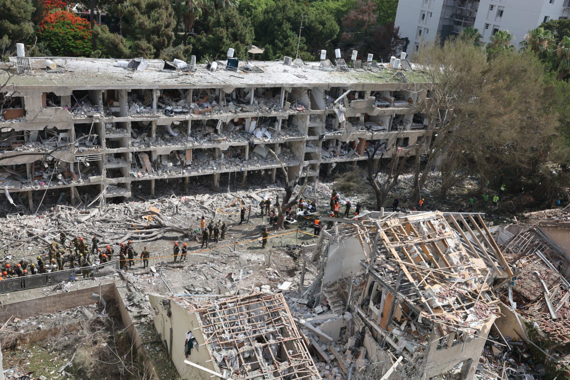 Iranian Missile Strike On Tel Aviv