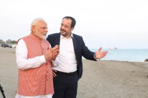 Indian Prime Minister Modi Continues Official Cyprus Visit With Presidential Talks
