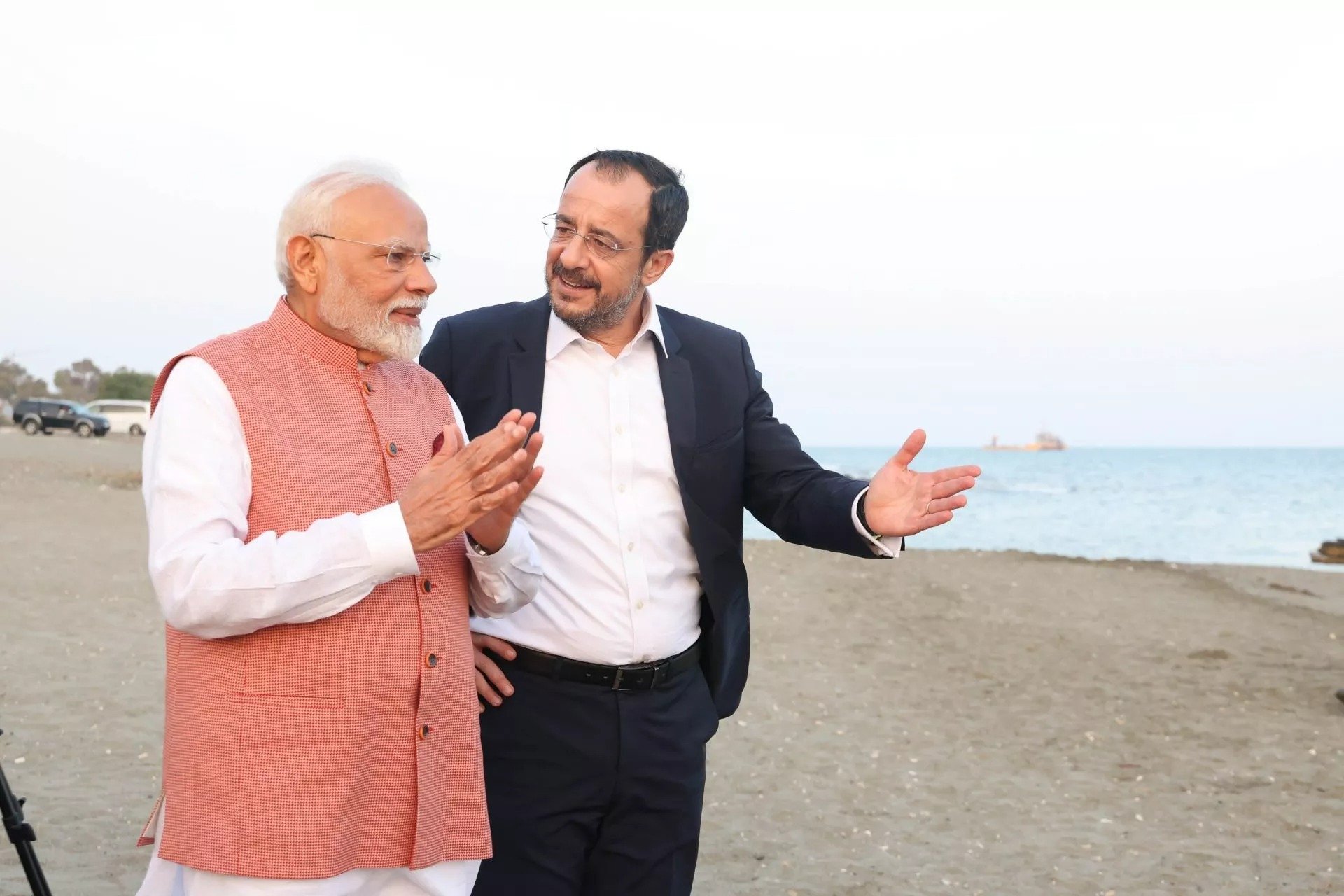Indian Prime Minister Modi Continues Official Cyprus Visit With Presidential Talks
