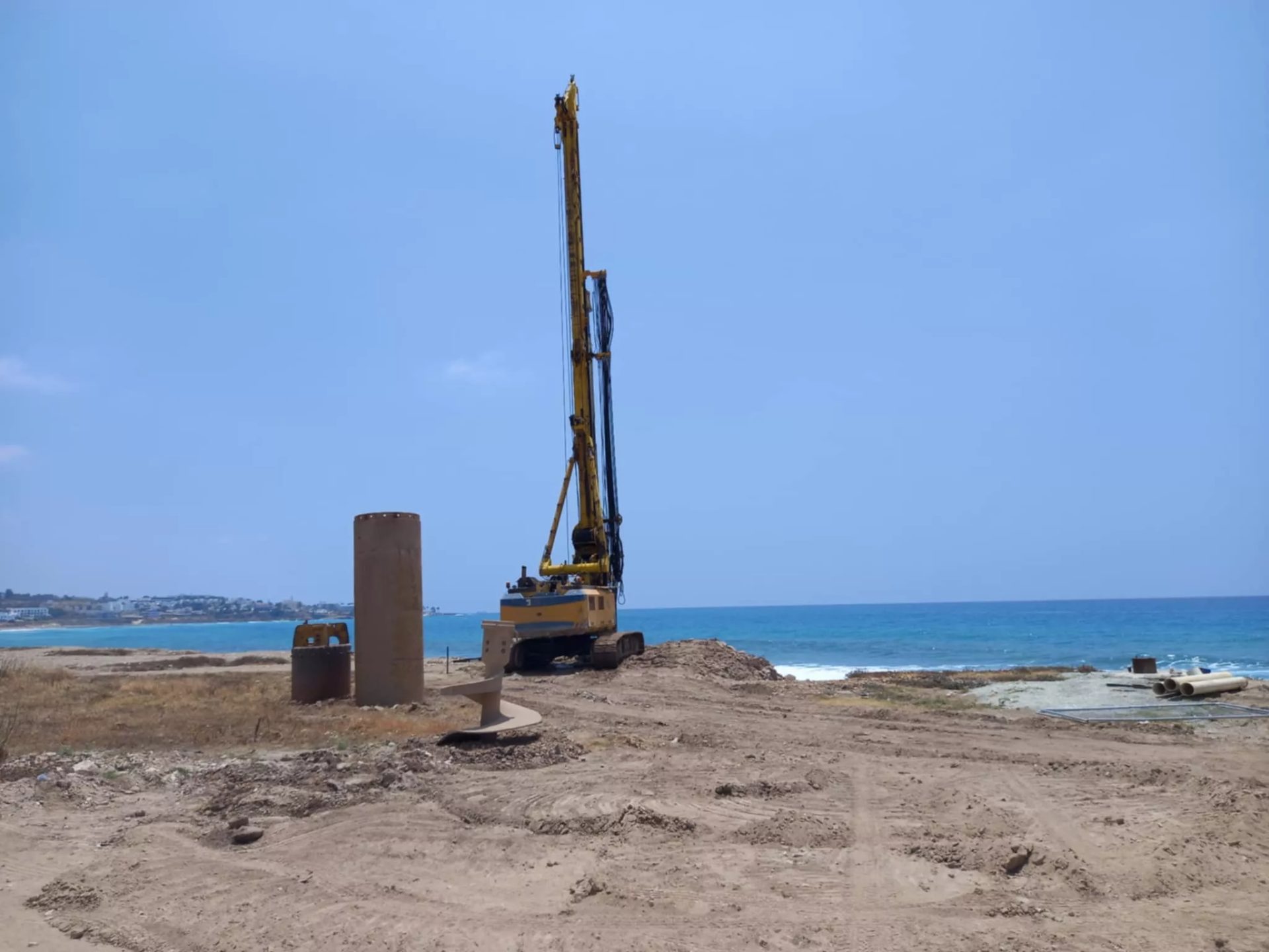 Work On Peyia Mobile Desalination Unit Installation Begins