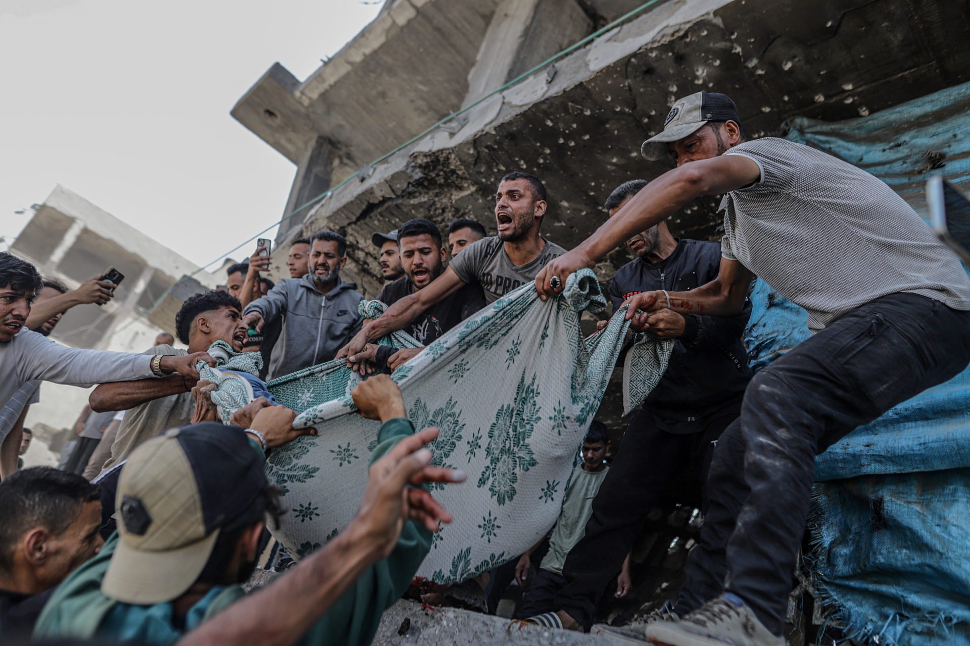 Several Killed After Israeli Military Strike In Gaza City