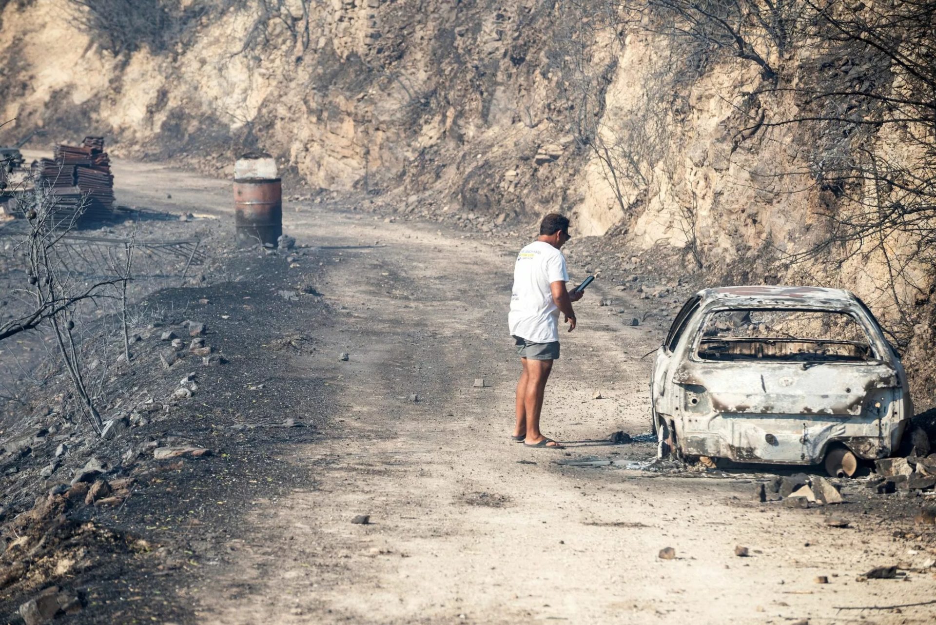 Damage Assessment Begins For Limassol Fire Affected Communities