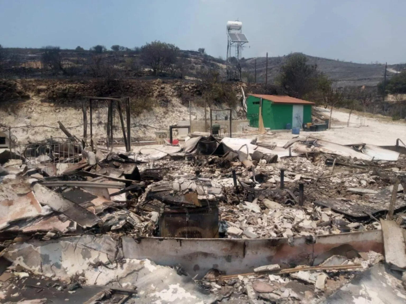 Limassol Wildfire Aftermath Volunteers Mobilise As 237 Homes Damaged