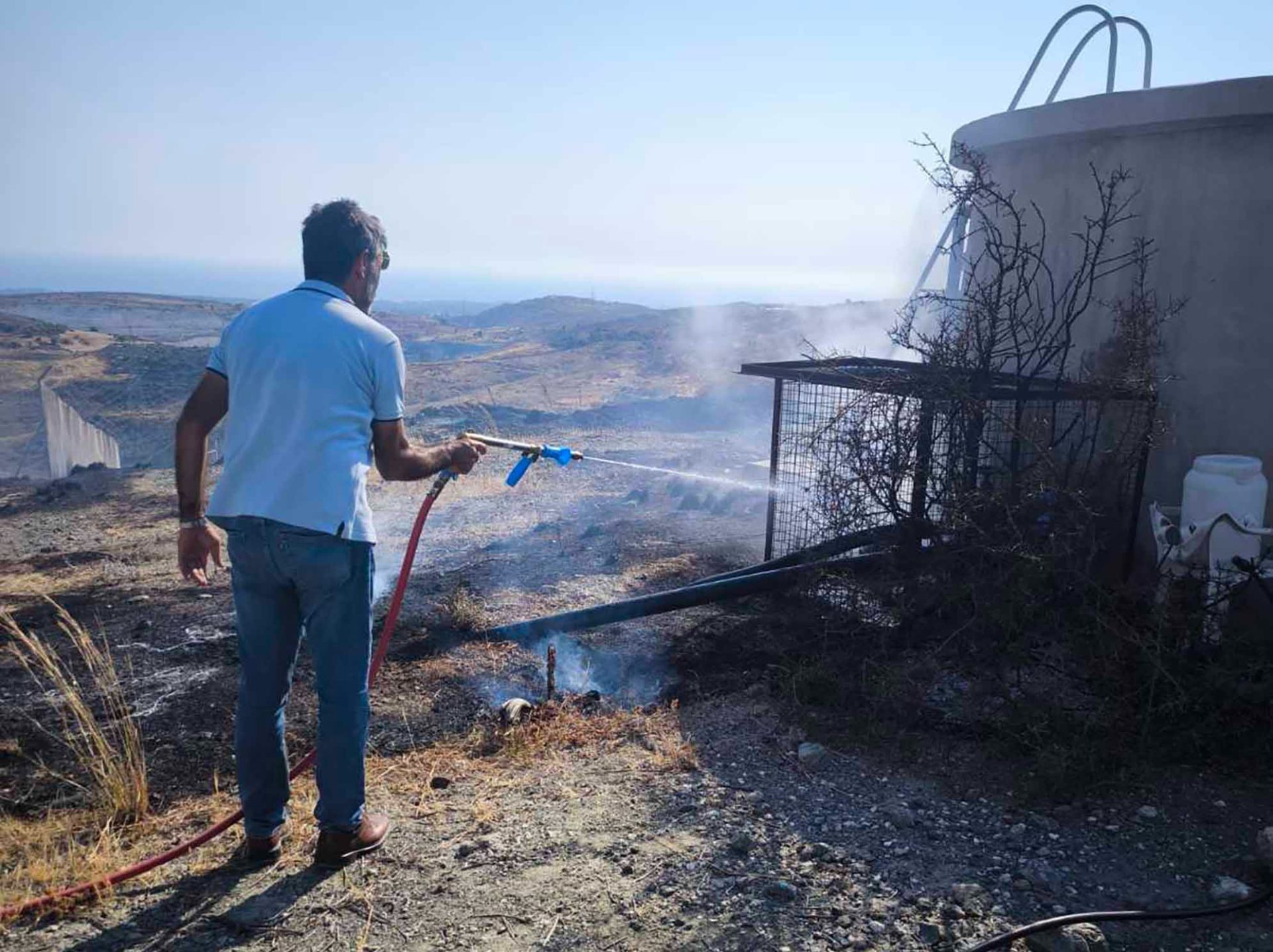 Paphos Fire Contained After Burning 1.5 Square Kilometres