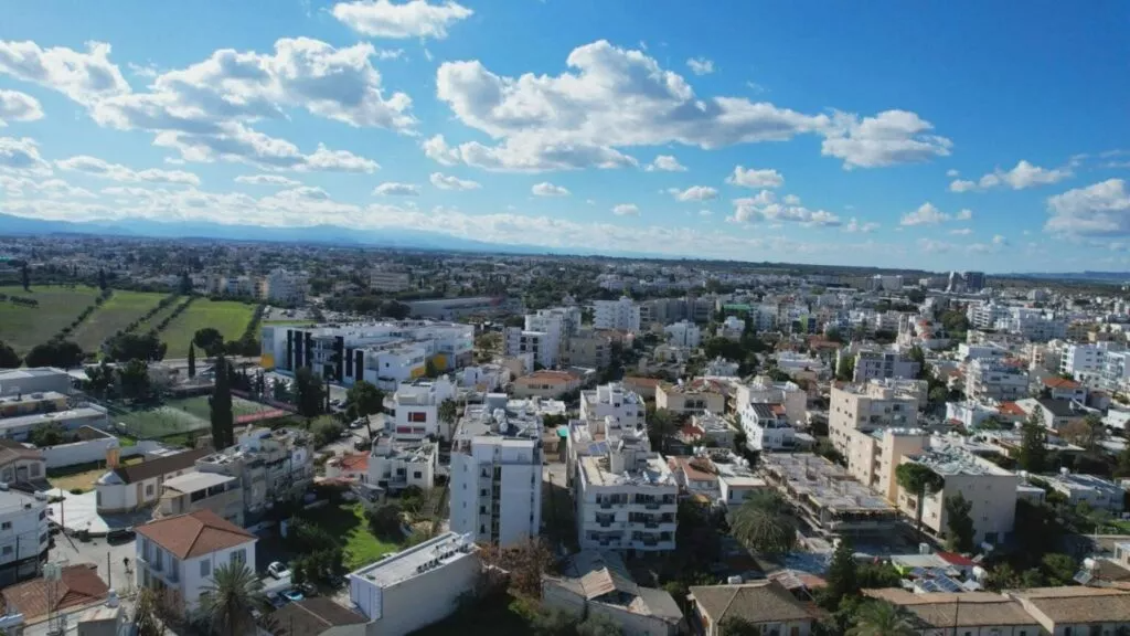 Engomi Nicosia skyline
