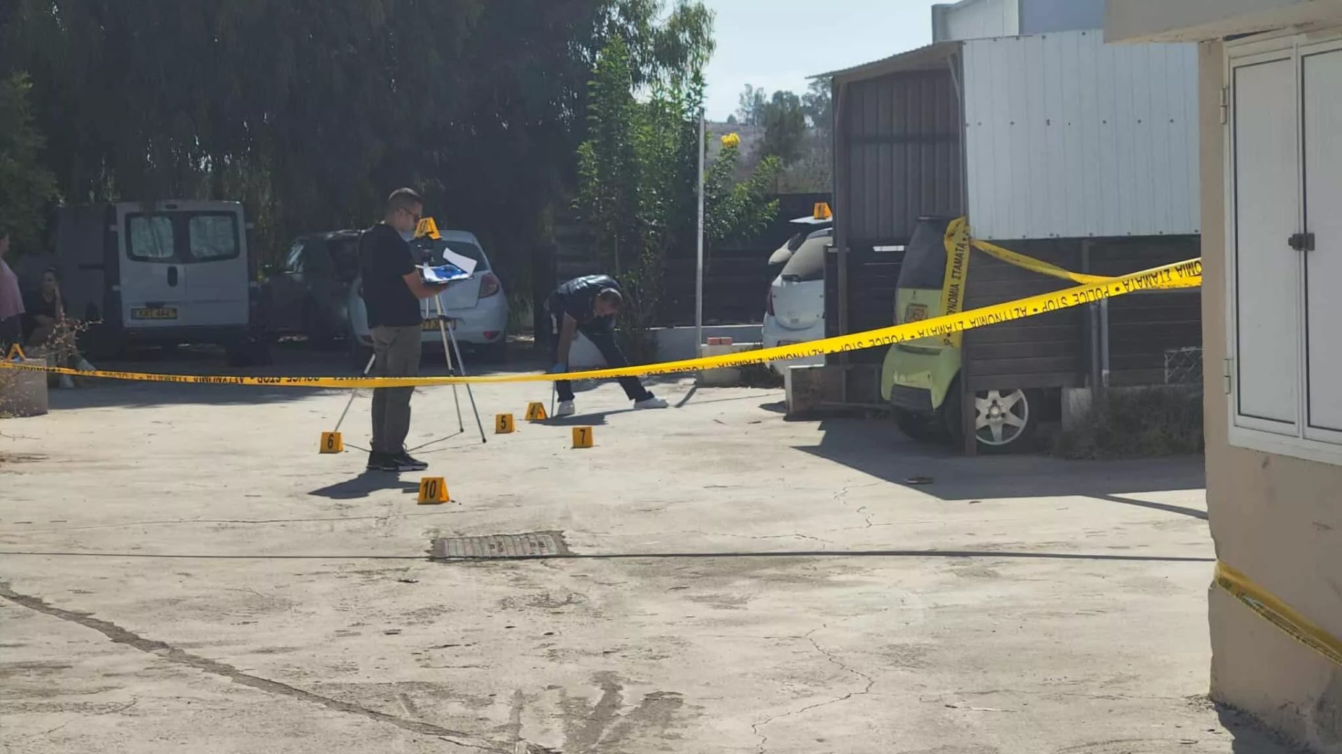 Car Shot Multiple Times Outside Woman's Oroklini Home (photos)