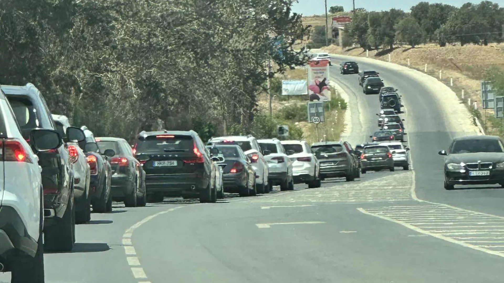 Heavy Traffic On Limassol Platres And Nicosia Troodos Roads, Alternative Routes Advised