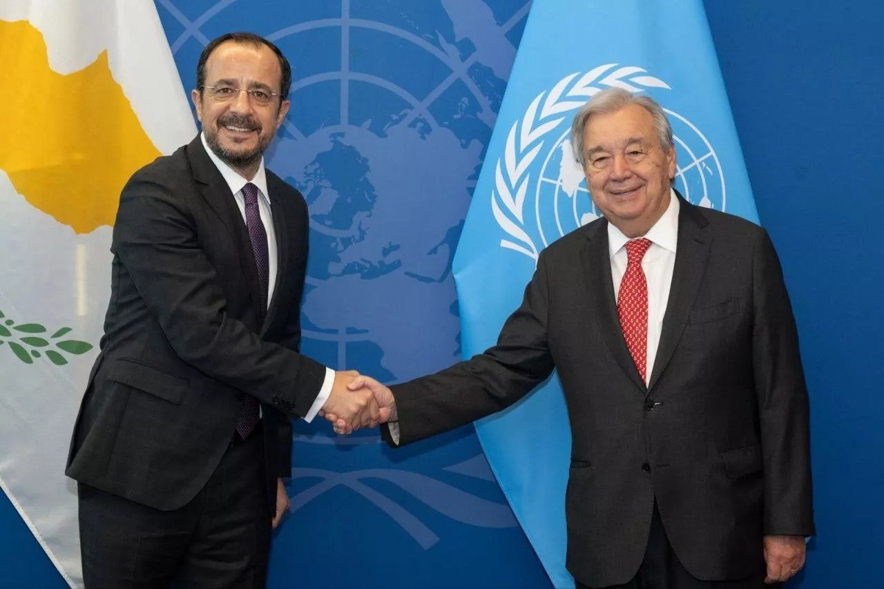 Christodoulides Meets Un Chief Ahead Of Cyprus Trilateral Talks On Saturday