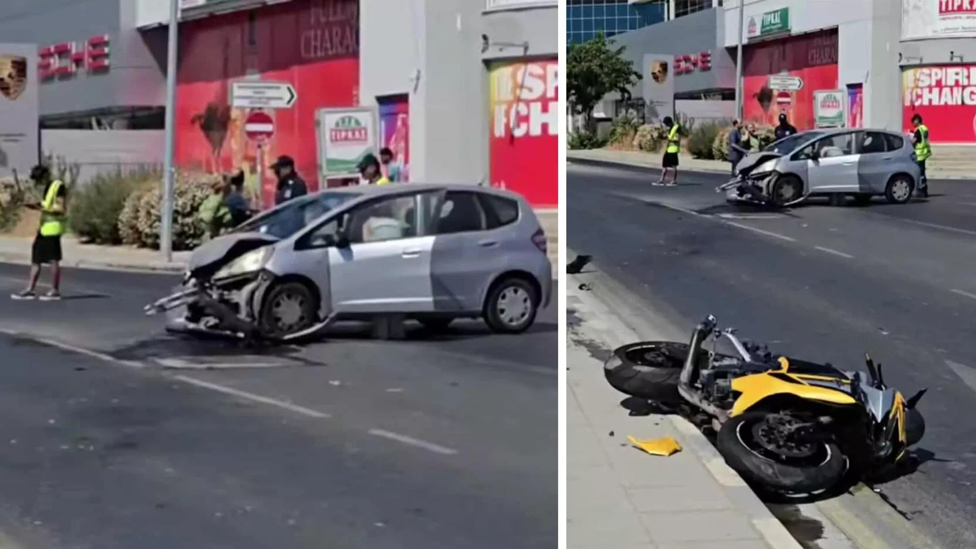 Motorcyclist dies in collision with car in Limassol suburb | en ...