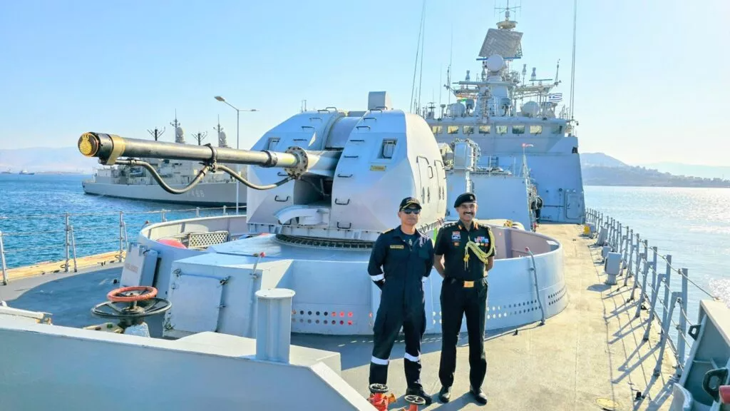 India Frigate Cyprus Exercise