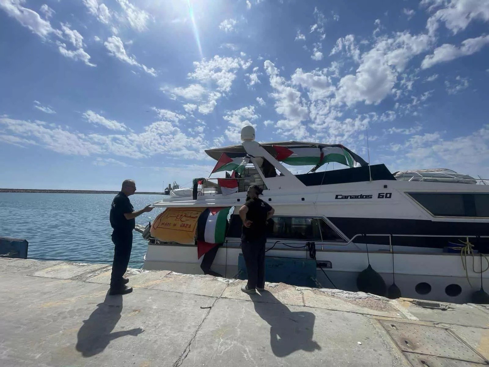 %22we Cannot Sit And Watch Children Being Killed%22 Gaza Activists Vow Return After Larnaca Docking