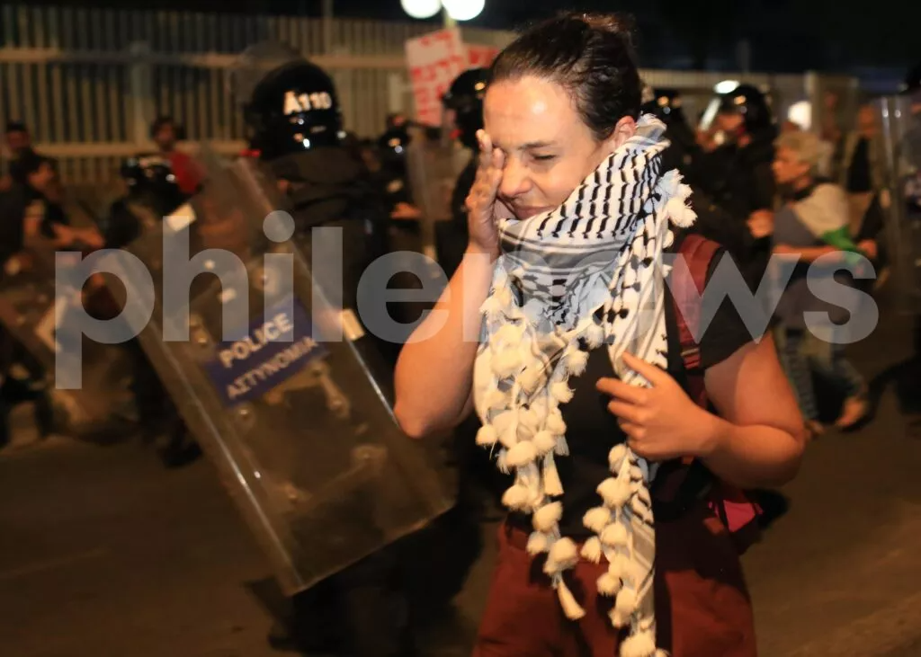 Gaza Nicosia Protest