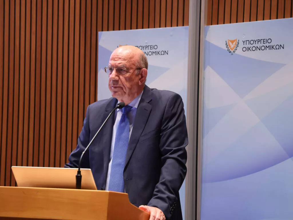 Finance Minister Makis Keravnos