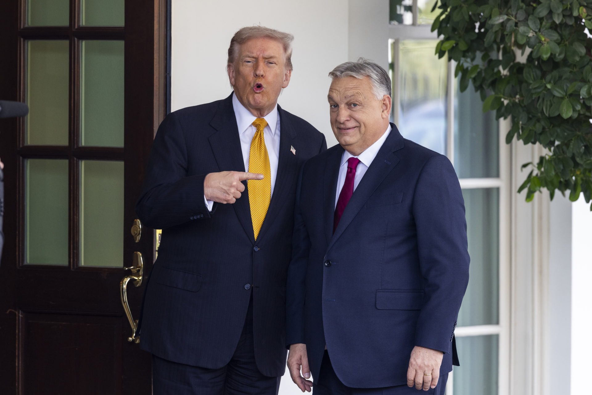 Us President Trump Welcomes Hungarian Prime Minister Orban To White House