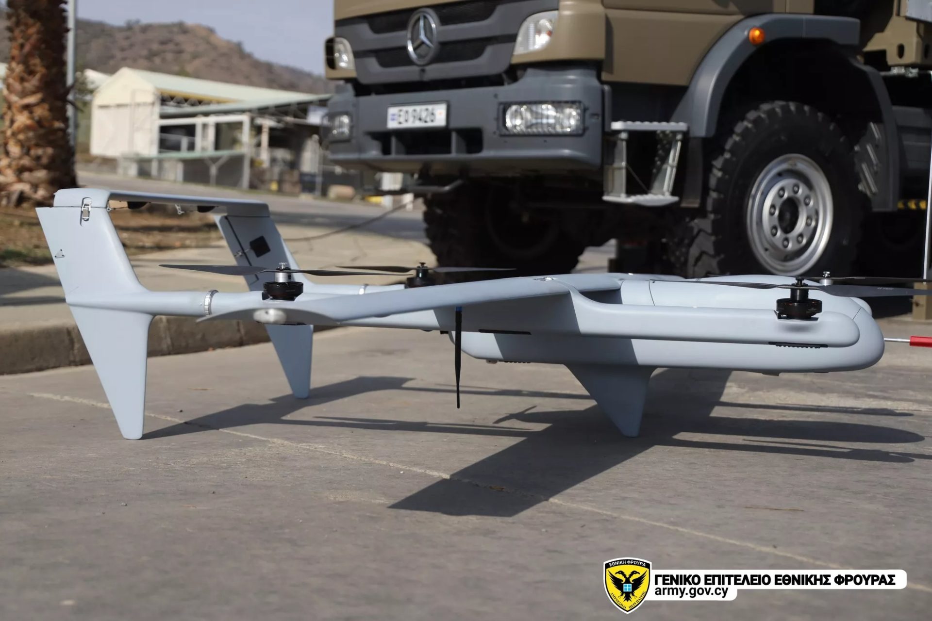 National Guard Unveils Cyprus Made Drones