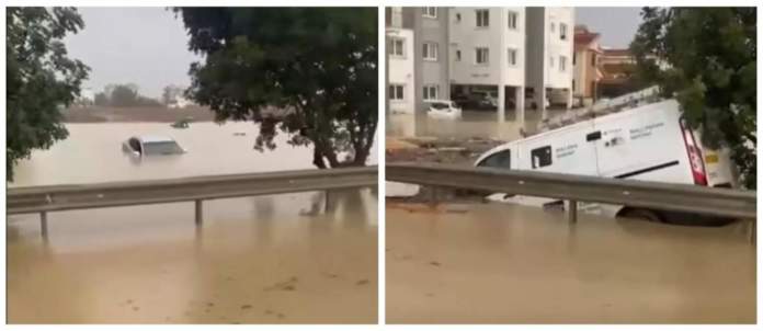 Storm Byron brings flooding chaos to occupied areas, dams overflow | en ...