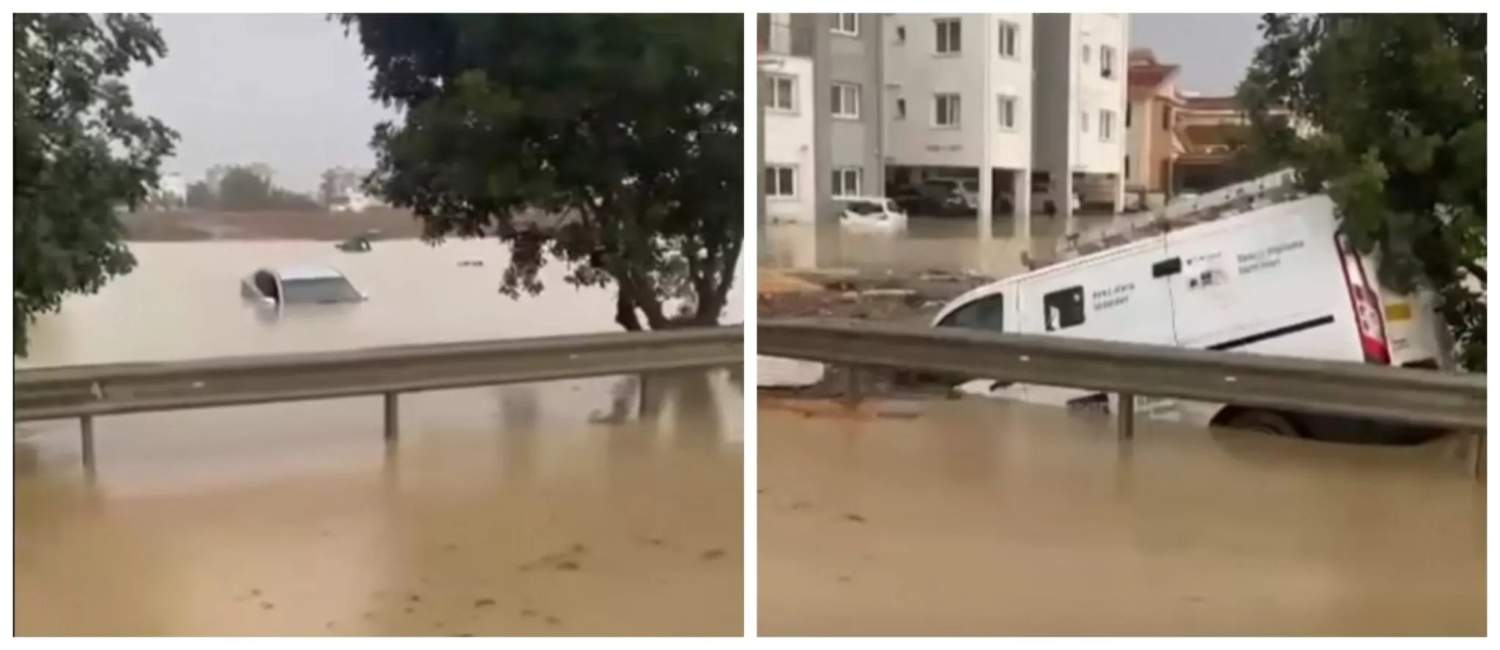 Storm Byron Brings Flooding Chaos To Occupied Areas As Dams Overflow