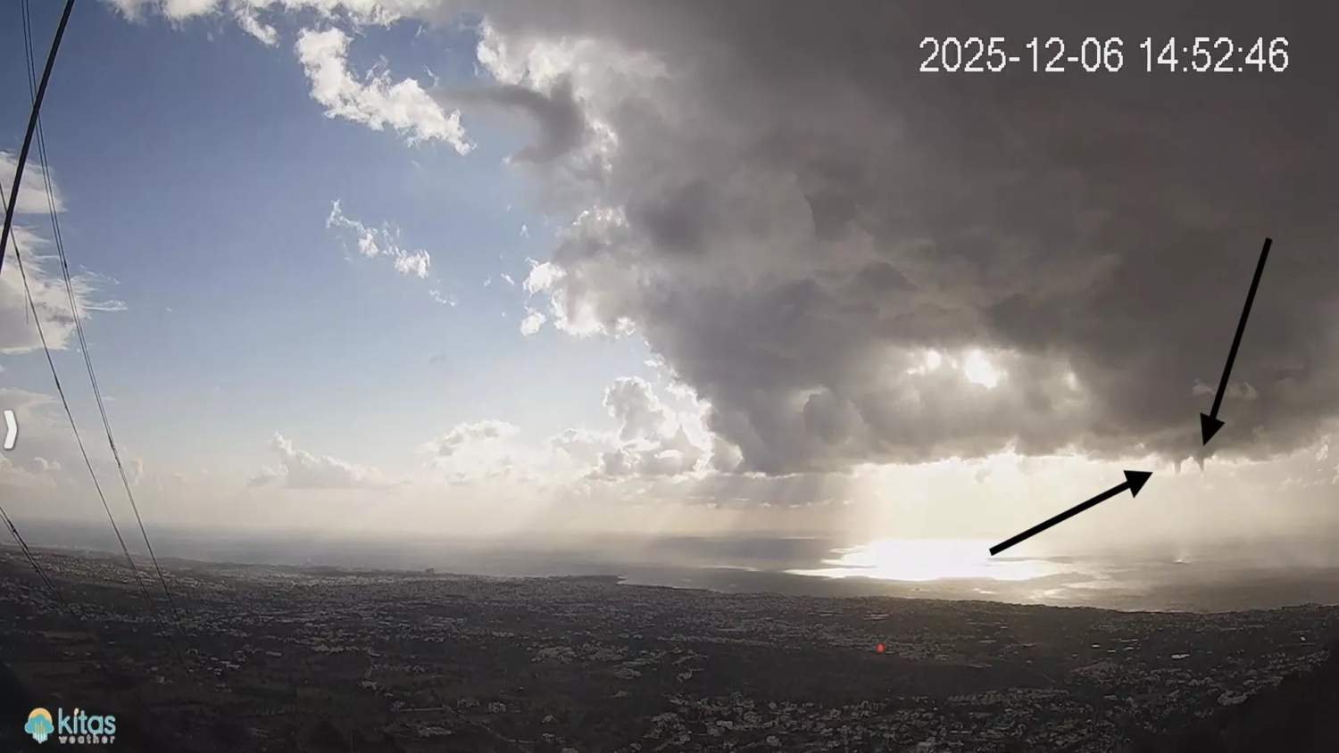 Storm Byron Brings Waterspouts Off Paphos (videos)
