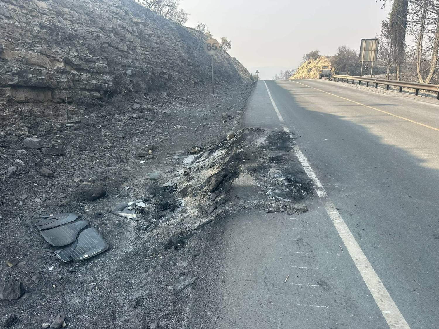 The Site Were Two People Burned To Death During Major Limassol Fire On July 23, 2025. Picture By Ioanna Mantzipa