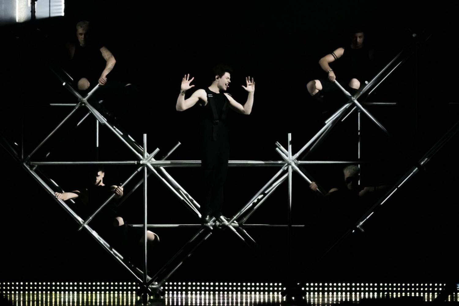 Theo Evan Performing With Cyprus In Eurovision Semi Final, May 13 In Basel, Switzerland