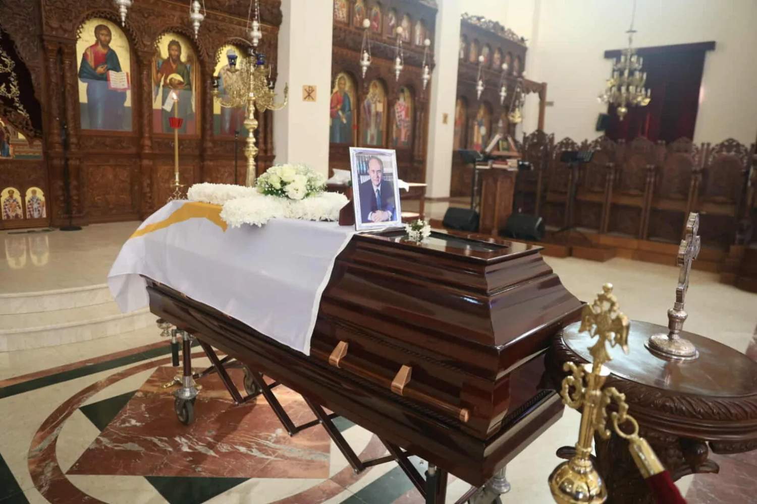 Cyprus Bids Farewell To Former President George Vassiliou With State Honours Today