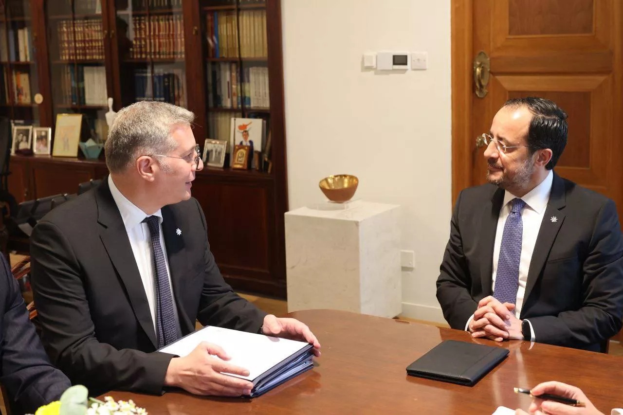 President Meets Egyptian Petroleum Minister As Cyprus Takes Eu Helm