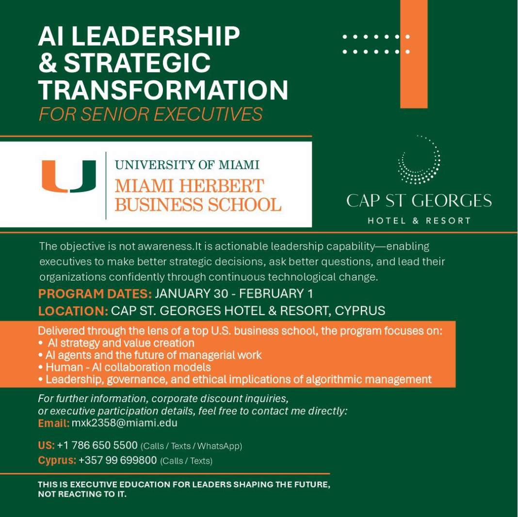 Leadership in the Age of AI and Strategic Transformation International ...
