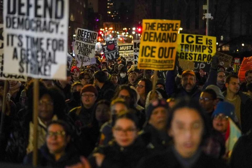 Ice Protests Us