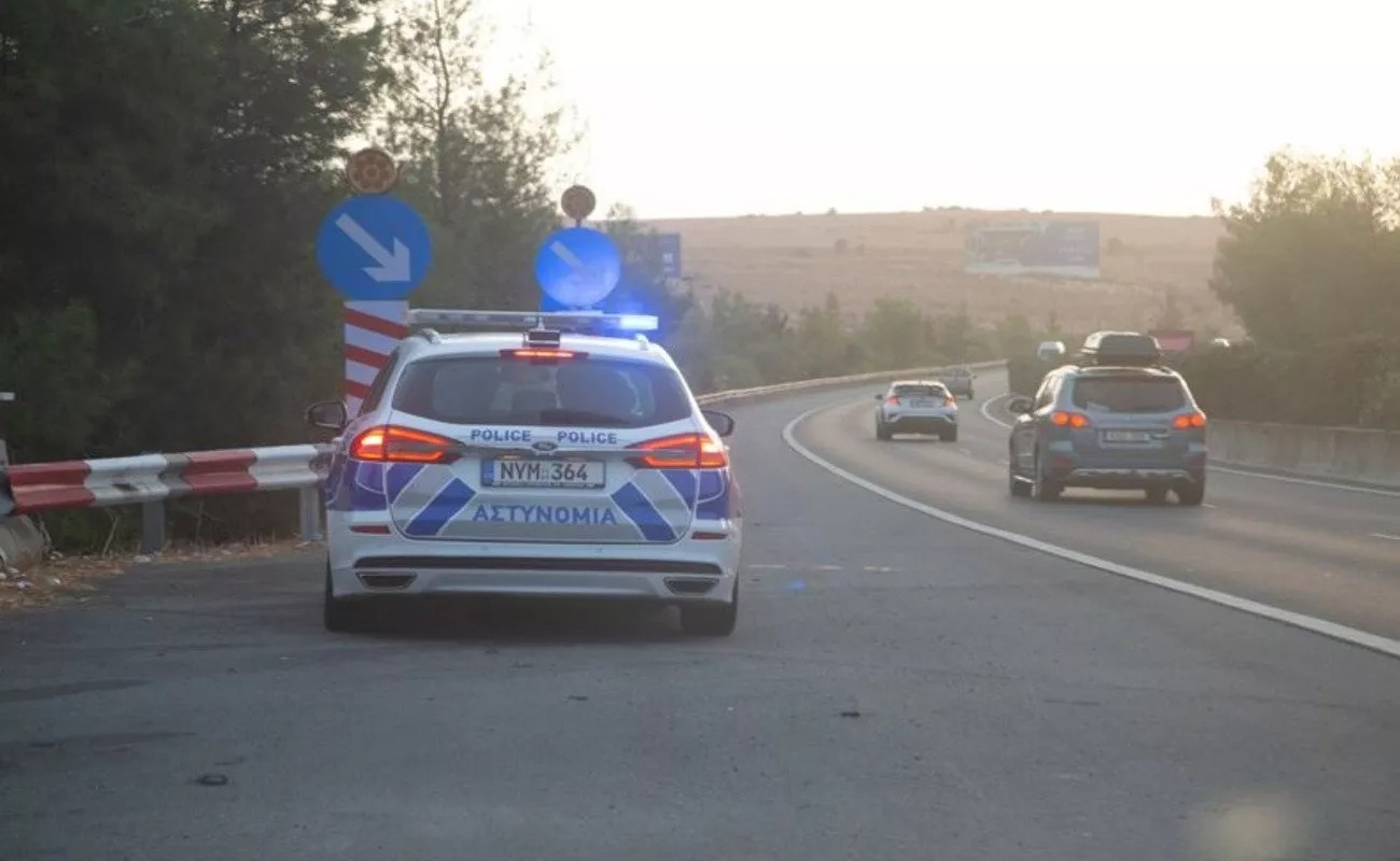 Lane Closed On Nicosia Limassol Motorway Following Collision