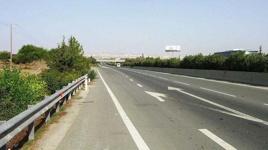 Motorway Lanes Closed After Two Car Crash Injures One On Nicosia Limassol Motorway
