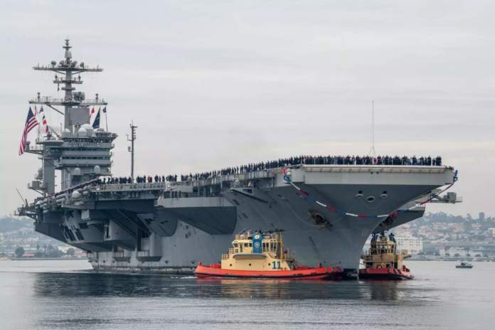 Us Deploys Second Aircraft Carrier To Middle East As Iran Tensions Mount