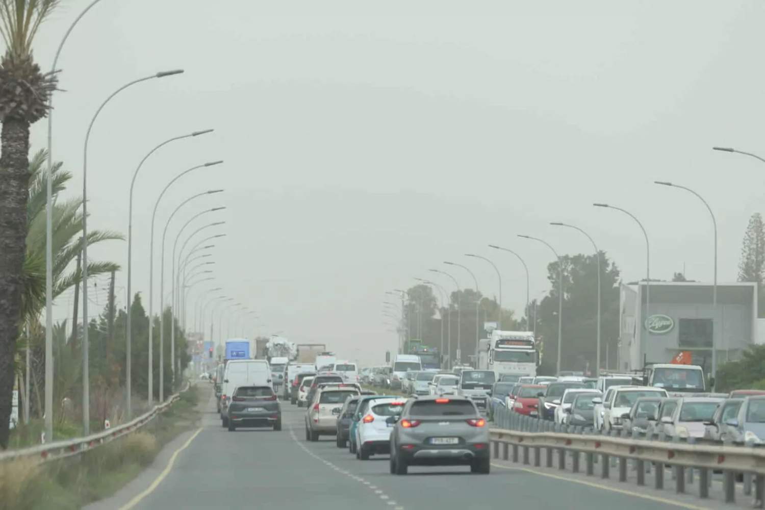 Weak High Pressure Brings Dust And Shifting Weather To Cyprus