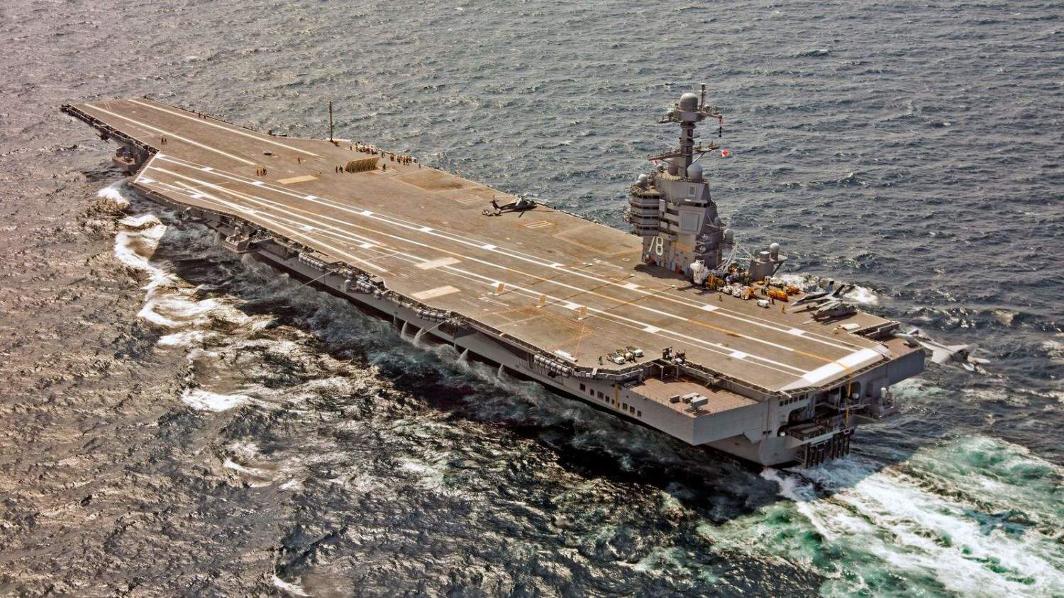 Skynews Uss Gerald R Ford Navy 7